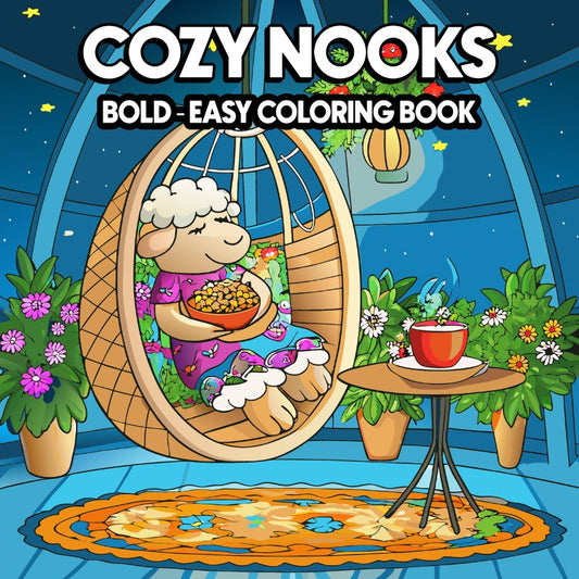 Coloring Book - Cozy Nooks